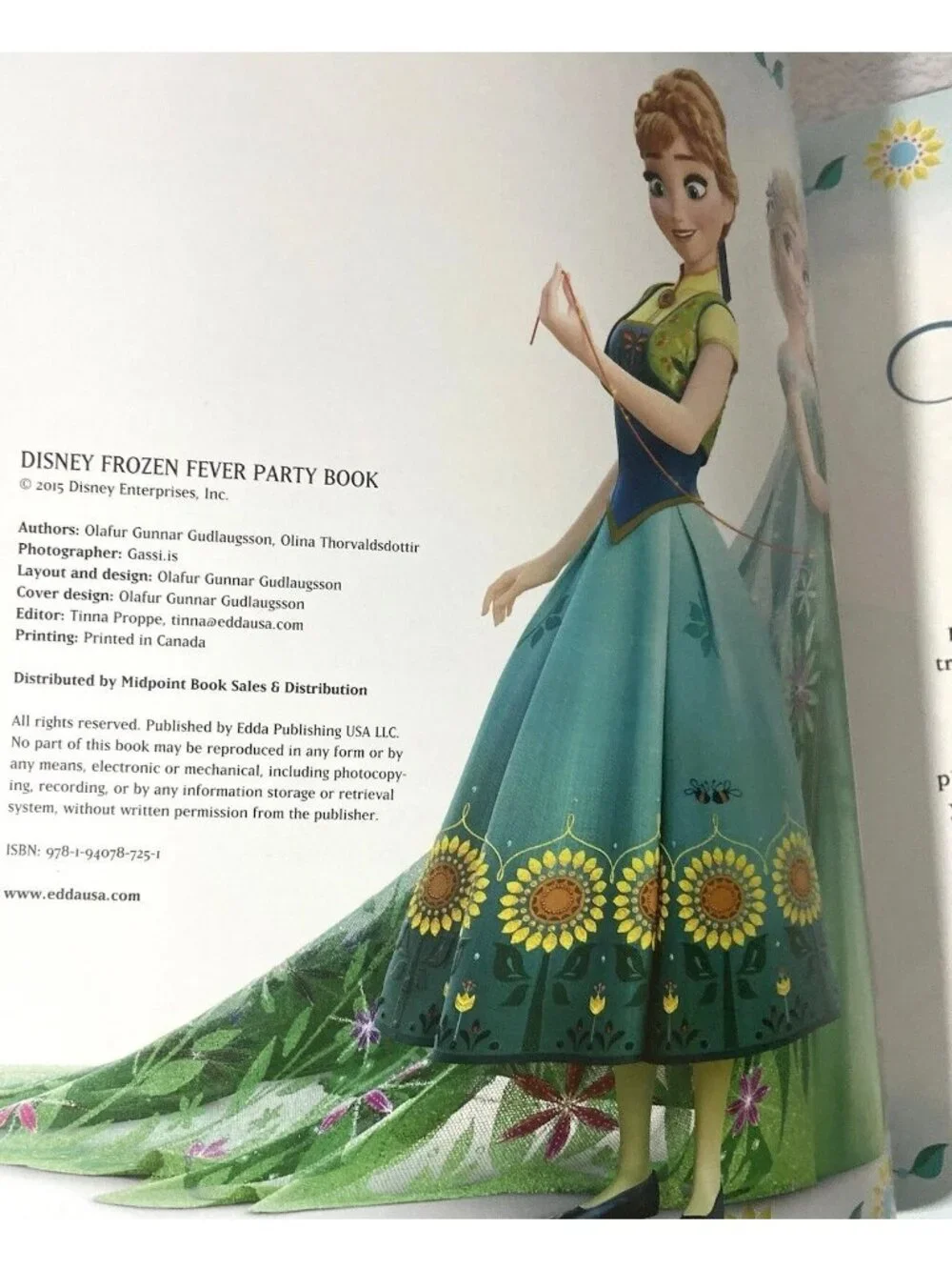 PARTY Frozen Fever Party Book: 22 Ideas for Creating Your Own Frozen Party New